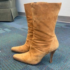 Beautiful Suede BEBE Mid-Calf Boots Booties